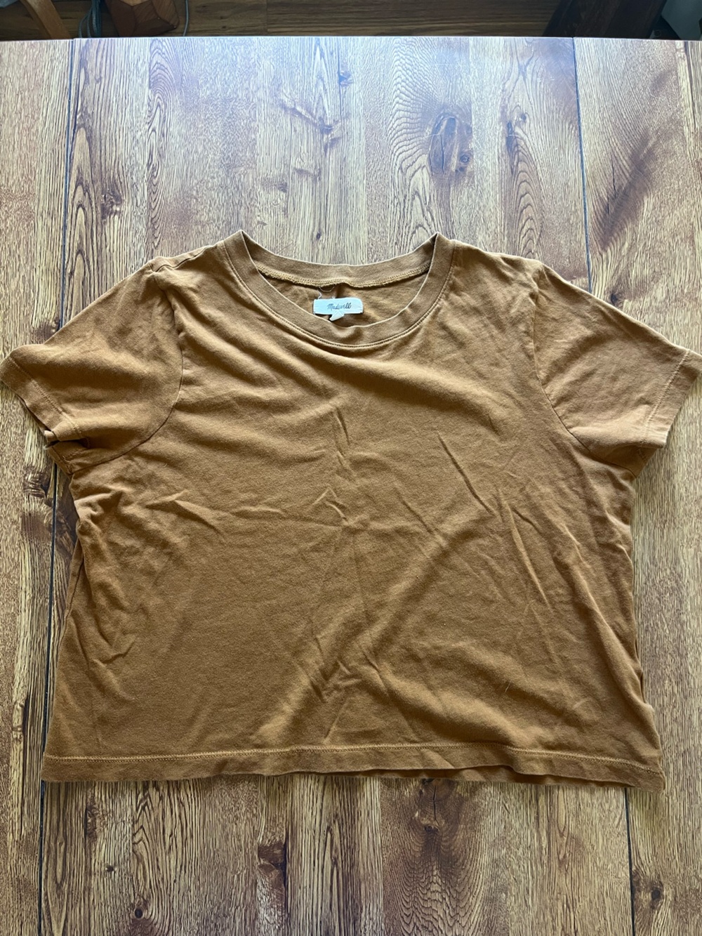 Madewell cropped tee